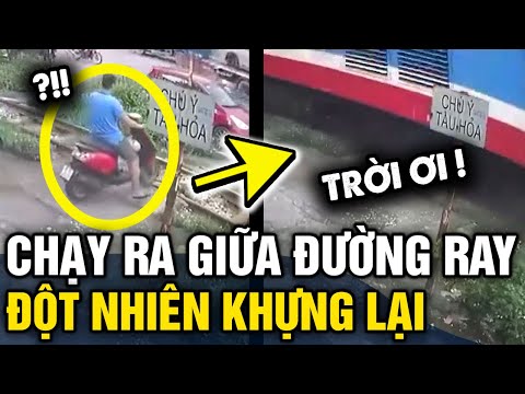 影／遭火車撞死！越南男騎士過鐵軌遭撞飛影片瘋傳　遭被拖行100公尺　