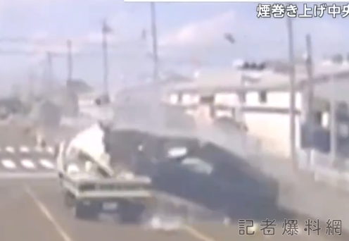 影／中國留日學生開BMW高速撞死卡車司機 目擊者：未出手救援傷者