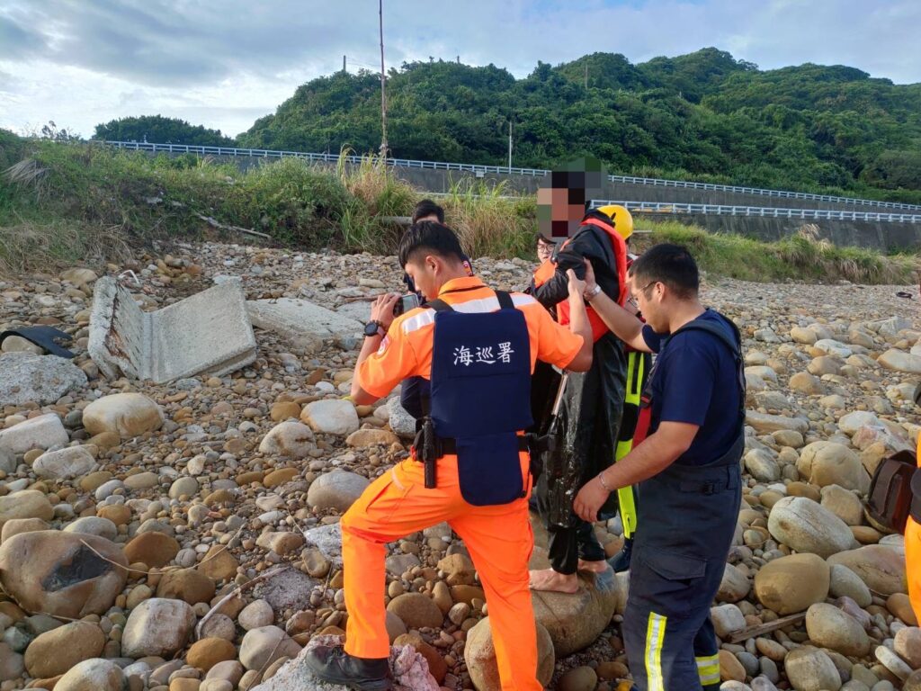 中國男欠債想展開新生活　搭橡皮艇「飄洋過海」來台