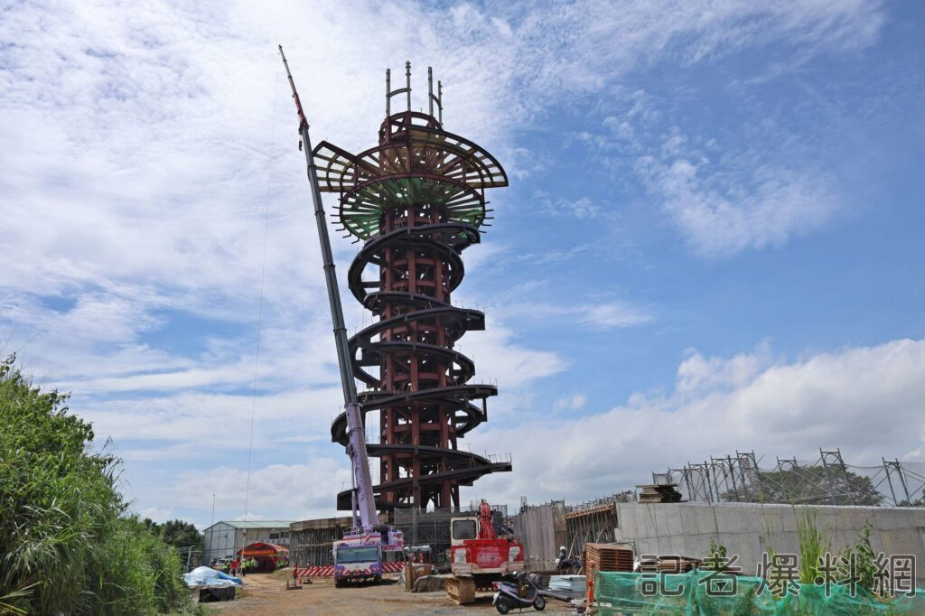 讓香客變遊客 名間鄉松柏嶺松嶺之星上樑