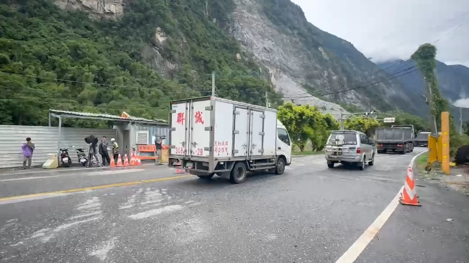 （有片）蘇花公路和仁崇德路段15時開放通行　17時後夜間預警性封閉