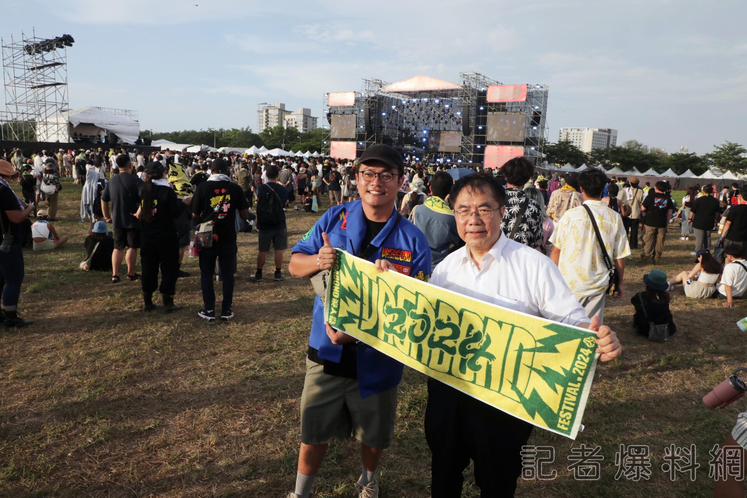 ▲2024浪人祭，台南市長黃偉哲一同赴現場熱血參與（圖／記者王俊勝 翻攝）