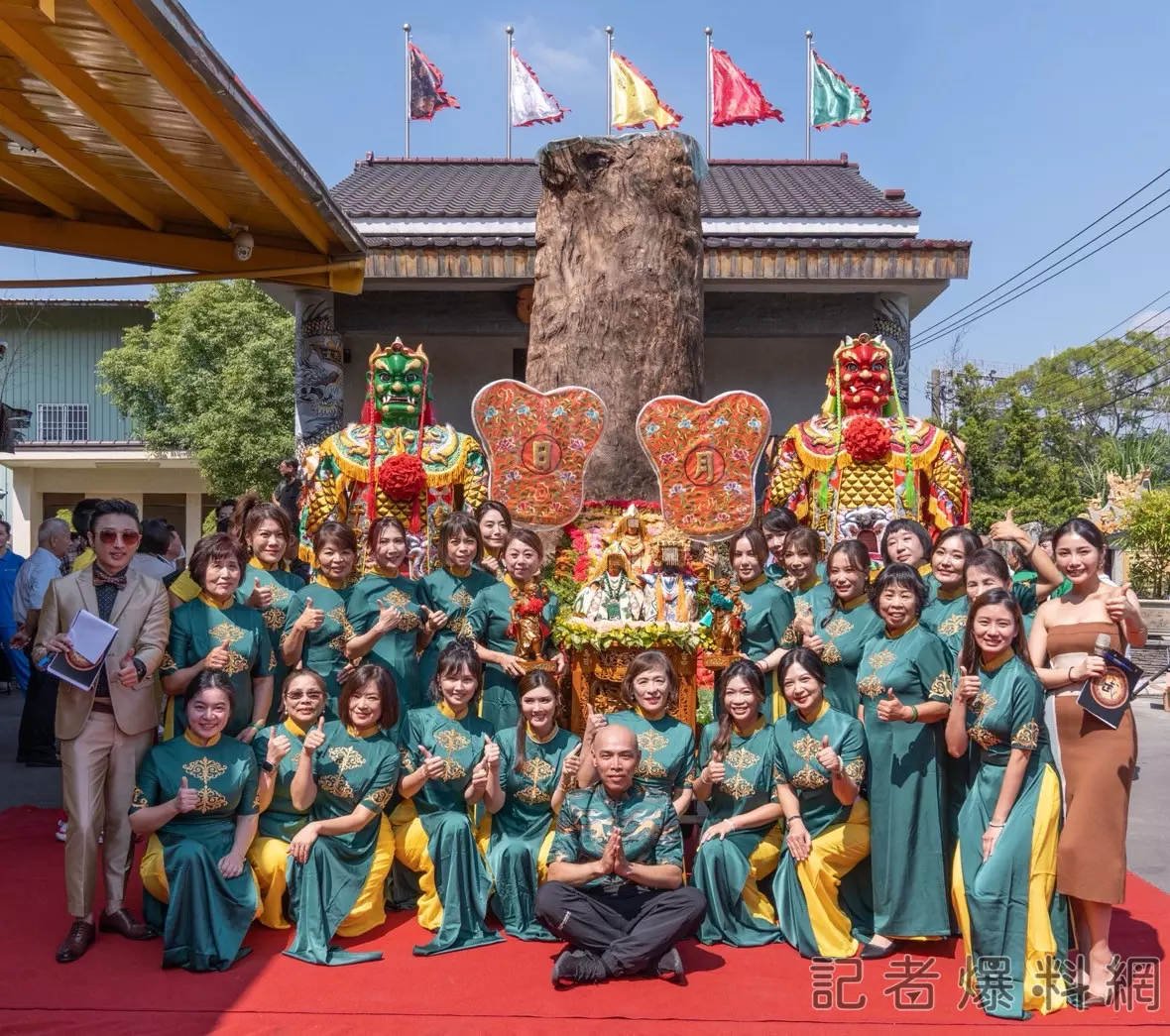 無極武恩聖宮舉辦大典 千年神木與媽祖齊見證神聖時刻。無極武恩聖宮提供