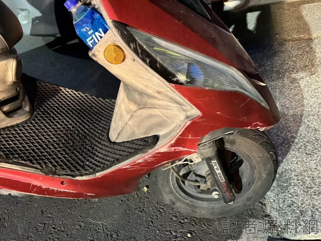 ▲林女車損。（圖／民眾提供，下同）