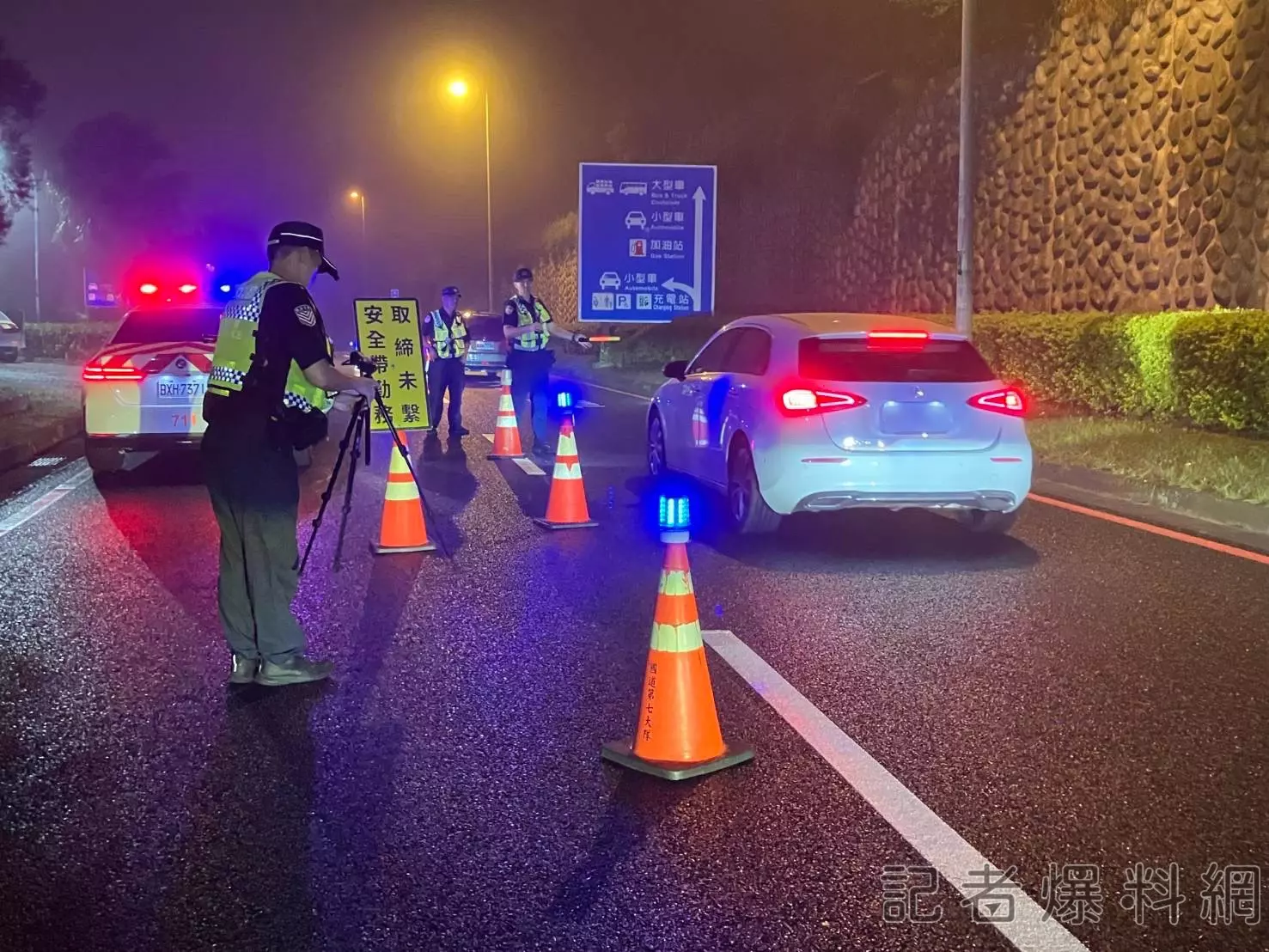 國道 取締 未擊安全帶