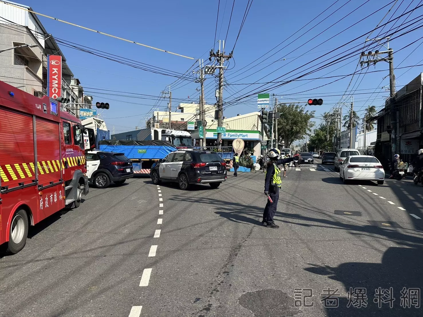 快訊／高雄死亡車禍！女騎腳踏車遭大車輾斃