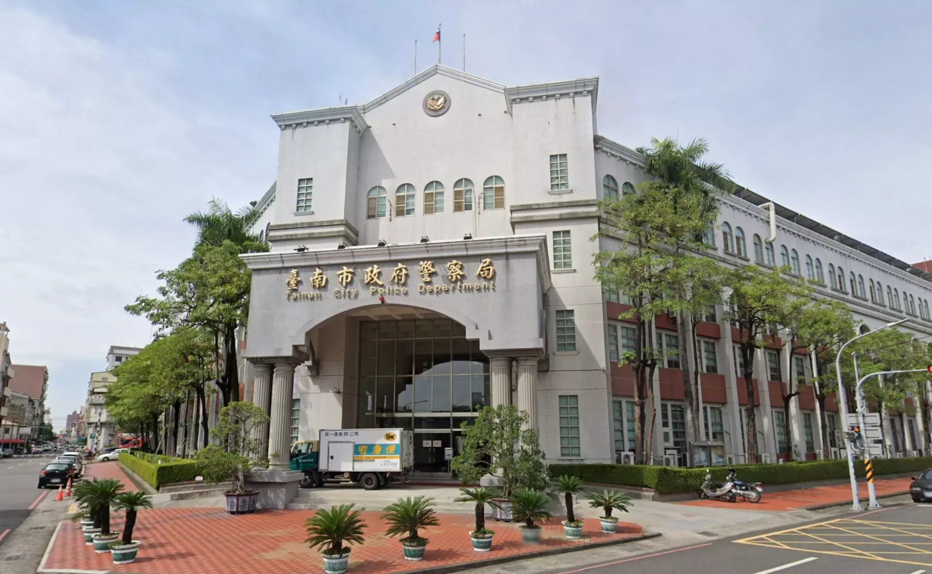 台南市政府警察局。（翻攝自Google Maps）