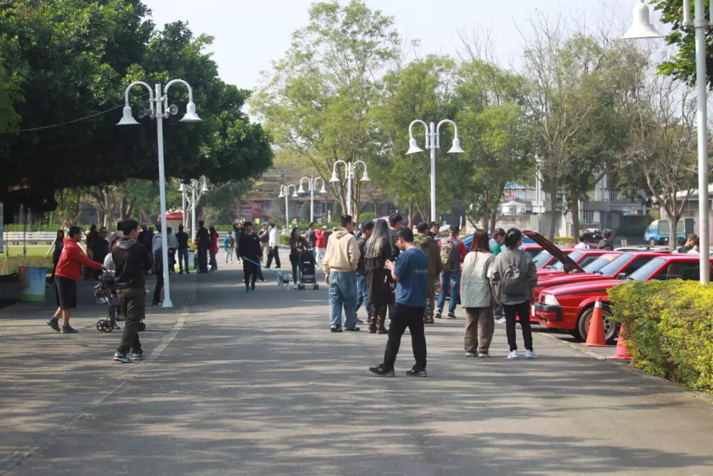 第24屈選在溪州公園，場地大好停車。張哲偉攝